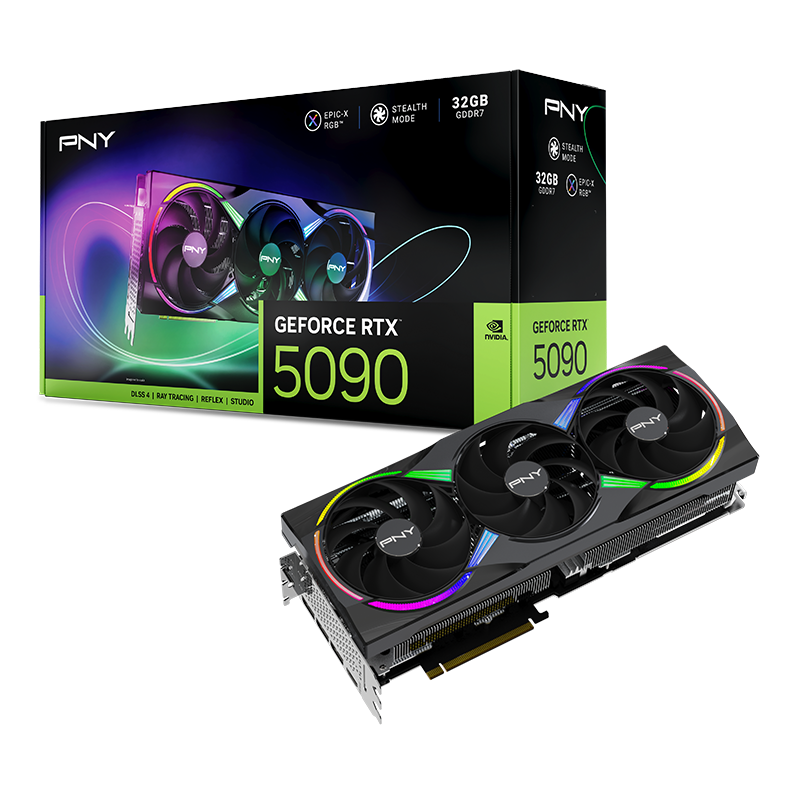 PNY NVIDIA GeForce RTX 5090 OC Triple Fan