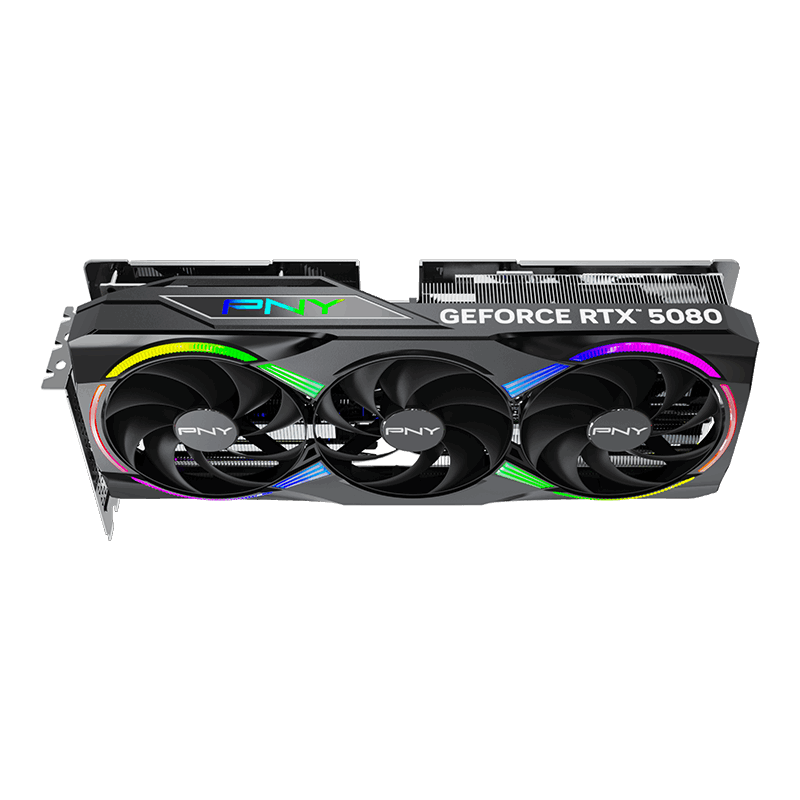 PNY GeForce RTX™ 5080 ARGB EPIC-X RGB™ OC Triple Fan